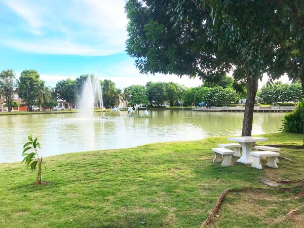 บ้านวิวทะเลสาบ เดอะ วิลล่า ท่าอิฐ ขายบ้าน วิวทะเลสาบ ติดรถไฟฟ้า Lake View House, The Villa Tha It House for sale,